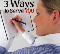 3 Ways To Serve You 3 Ways To Serve You
